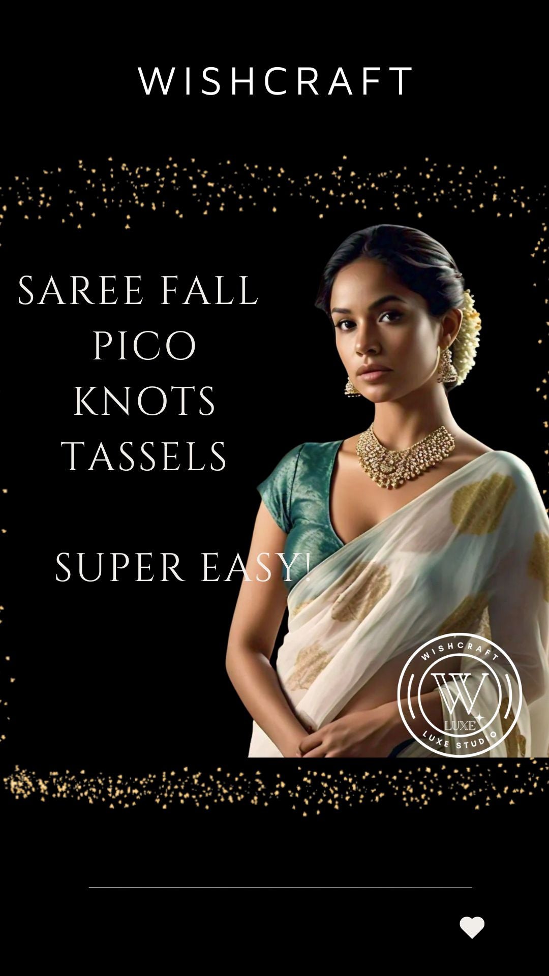 Saree Fall Pico Service Online - Saree Knots and Tassels